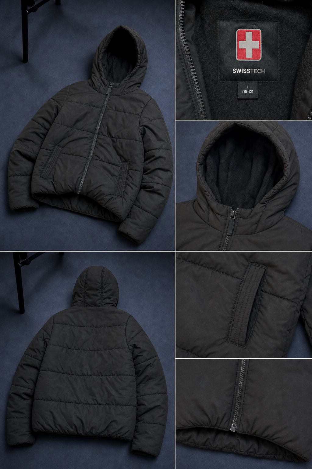 Chumpa de nylon con capucha ps3253